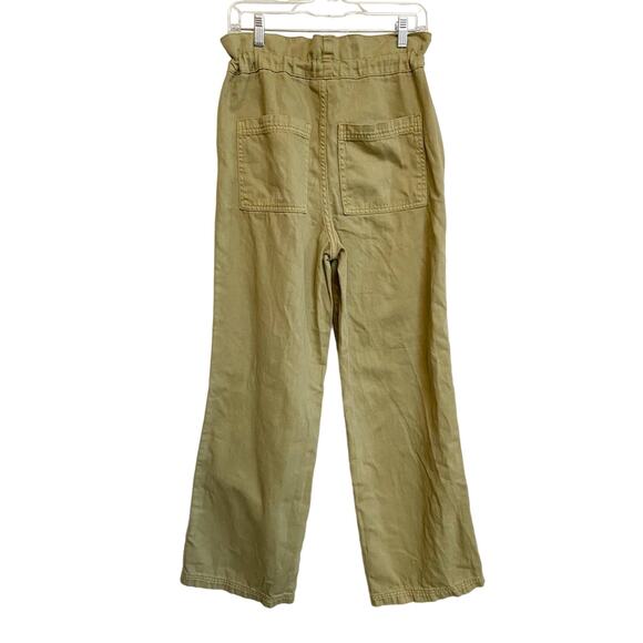 Universal Thread Tribeca Green Drawstring Jean Wide leg Pants SZ 4R - Picture 4 of 9